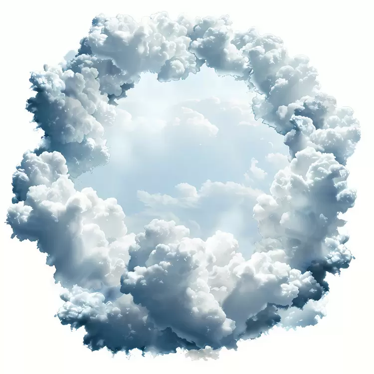 Fluffy clouds Soft clouds Cirrus clouds Blue sky