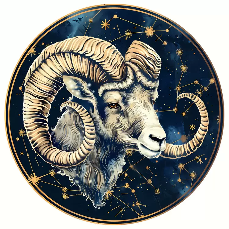 Aries Rams constellations horns headgear