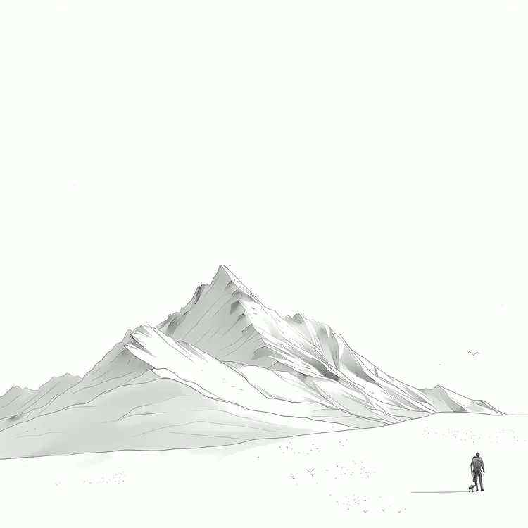 terrain mountain landscape rugged snow