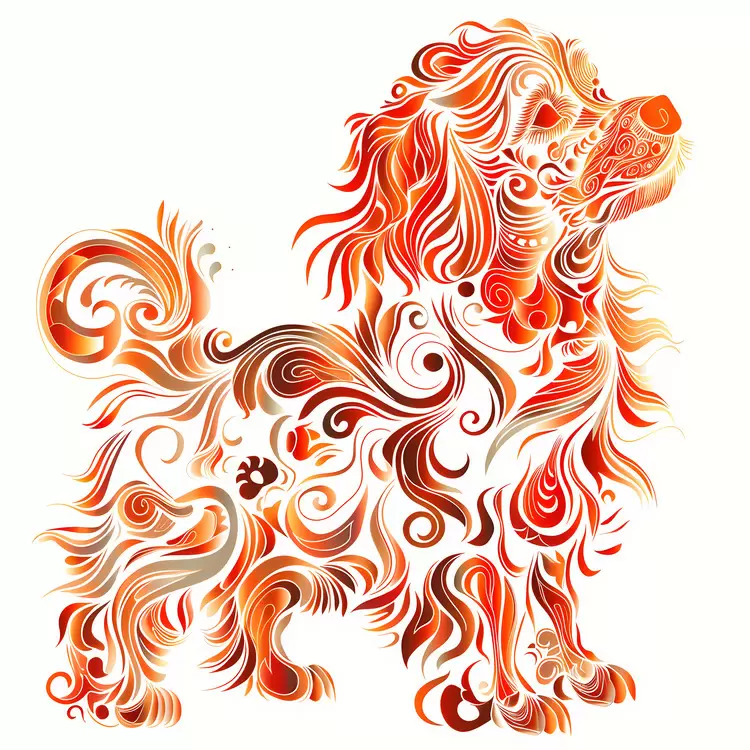 intricate abstract swirling designs artistic