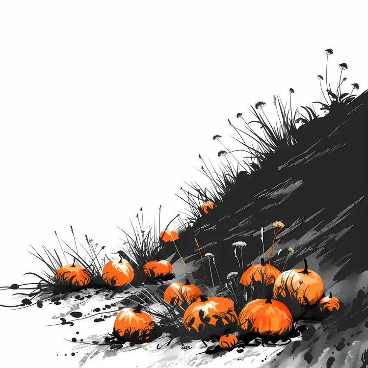 dark graveyard fall mysterious scary