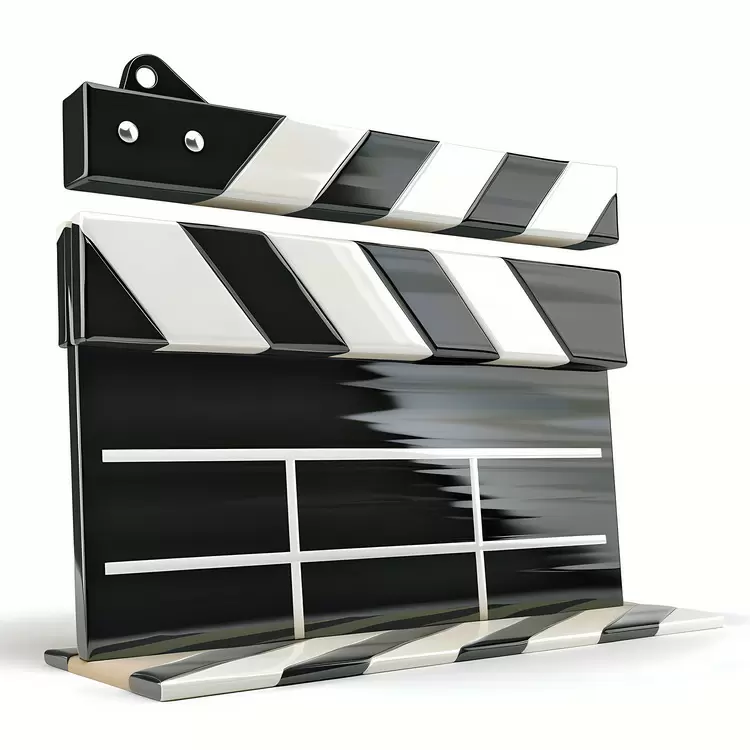 film reel black and white film board clapper board movie board
