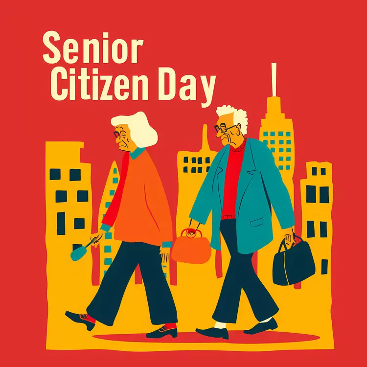 Senior Citizens Day cityscape 10 fashion companionship