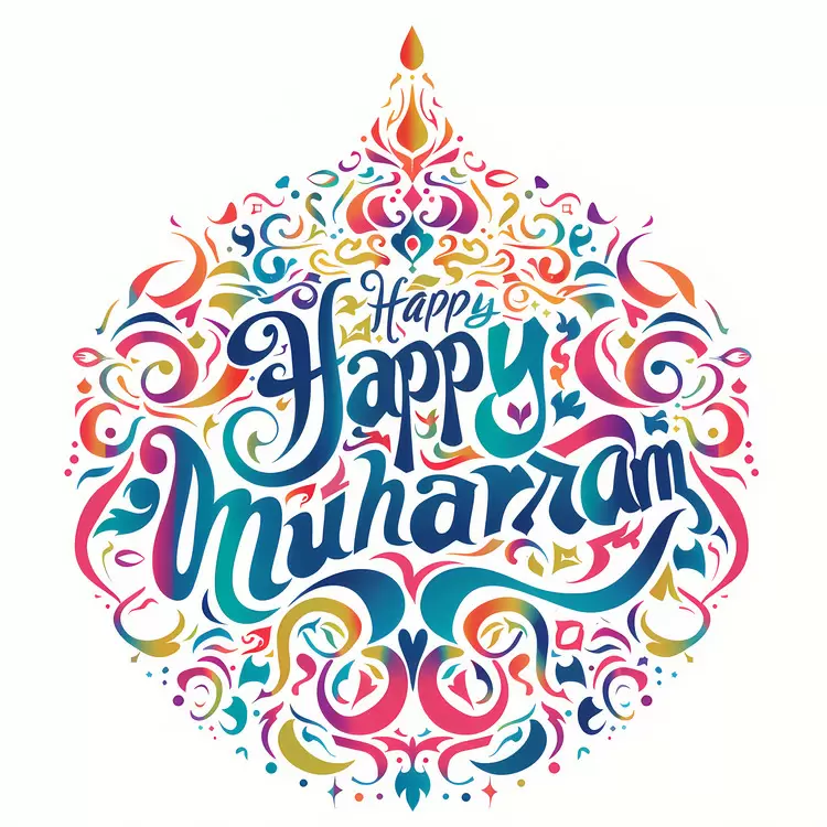 Religious symbolism Holiday greeting Islamic calligraphy Ornate pattern Festive message