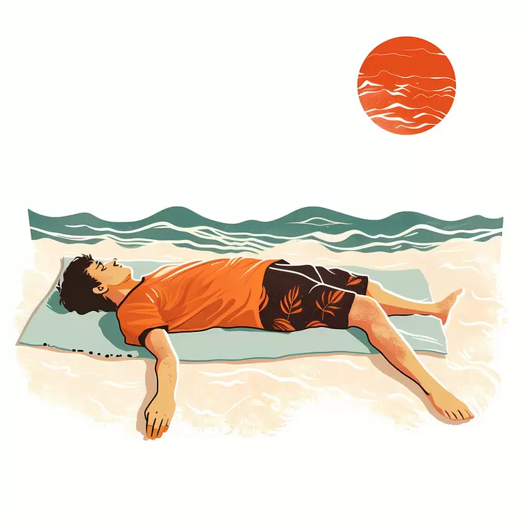 ocean human sand day at the beach male