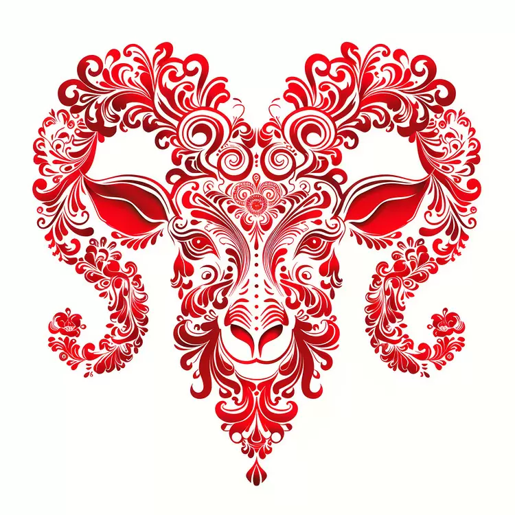 floral patterns patterned horns laurel wreath intricate designs floral motifs
