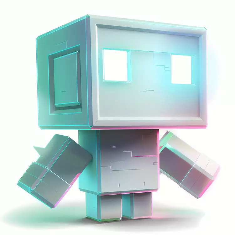 What is the material used to make it futuristic colorful Does the robot have any features