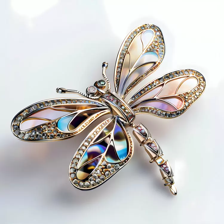 Swan Diamonds Butterfly Dragonfly Wing