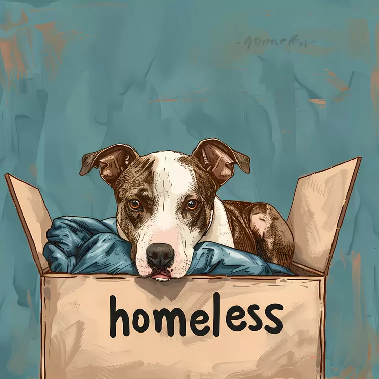 Wistful International Homeless Animals Day Emotional Hopeful Box