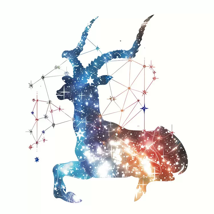 Star constellations Giraffe Capricornus Zodiac signs African animals