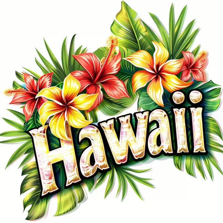 hibiscus Hawaiian word tropical leaves bougainvillea tropical flower