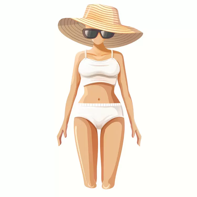 Summer White bottoms Sunglasses outfit
