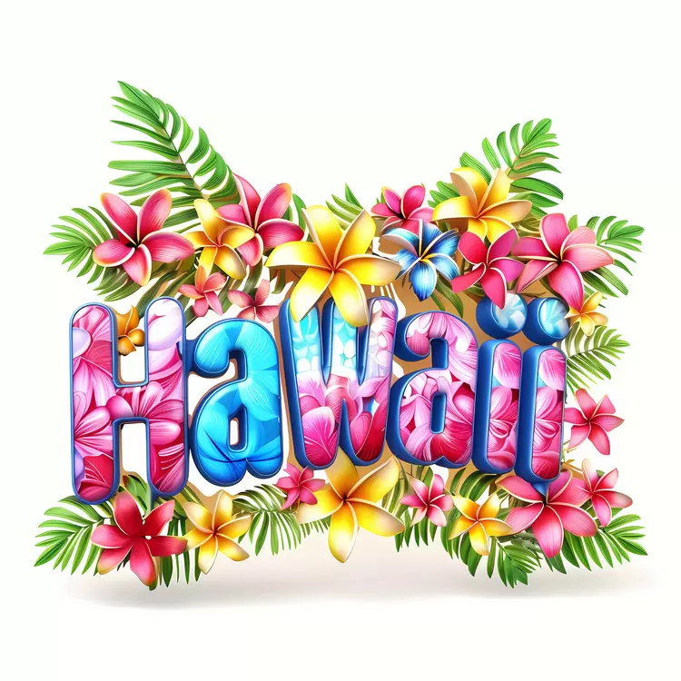 Hawaiian flower decoration Flower garland Lei with colorful flowers Hawaiian lei Lei of pink and white flowers