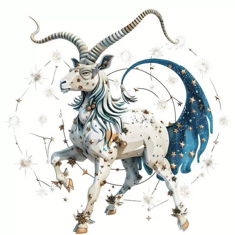 watercolor painting fantasy creative illustration mythology horns