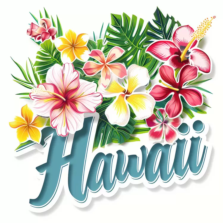 island paradise Hawaii sunset beach
