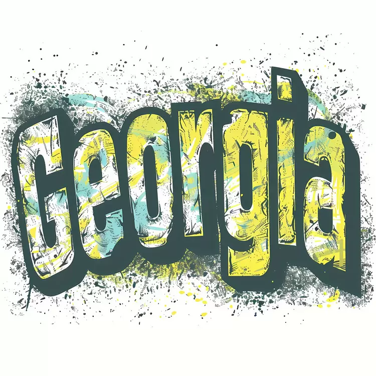 Neon Texture USA Watercolor Grunge