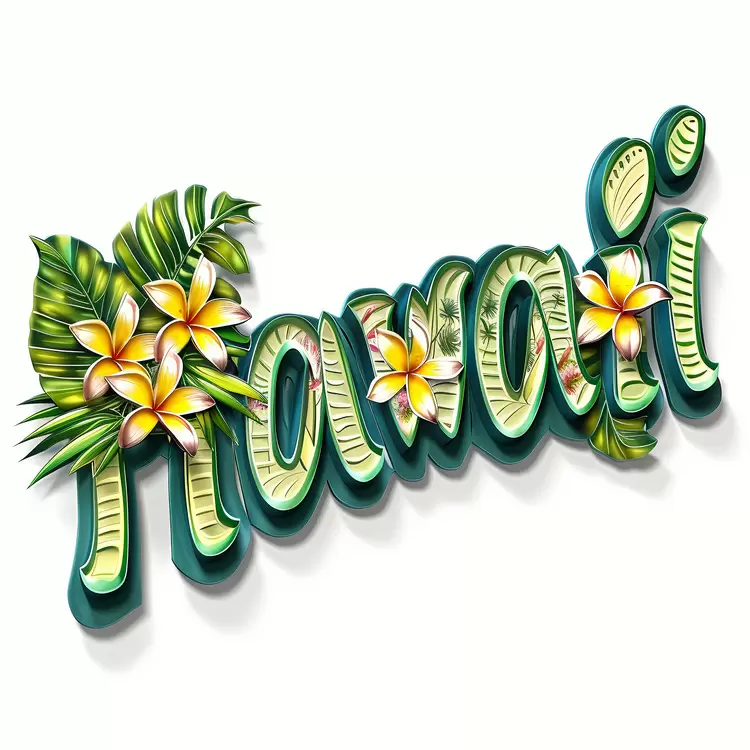 Pineapple Hawaiian Fern Hibiscus