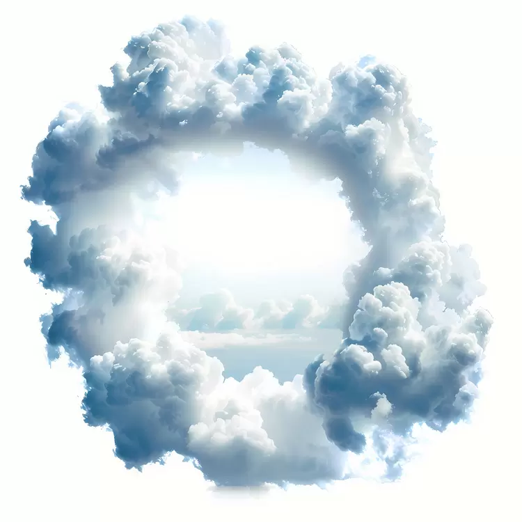cloudy light gray atmosphere fluffy