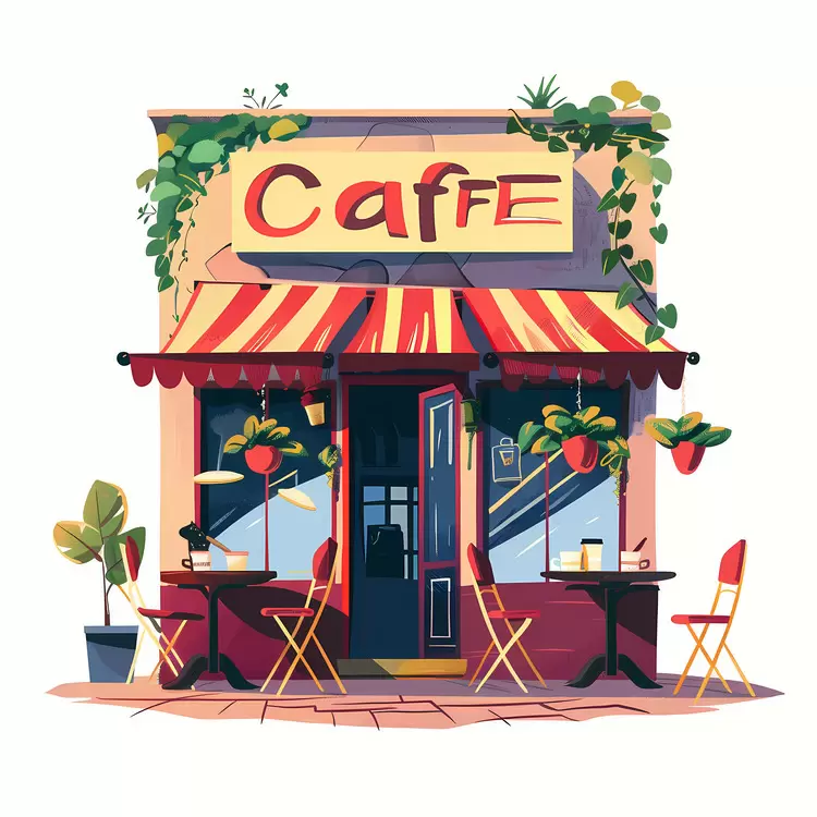 coffee culture beverages Cozy cafe clean simple