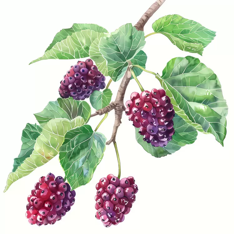 stem berries leaf foliage plant