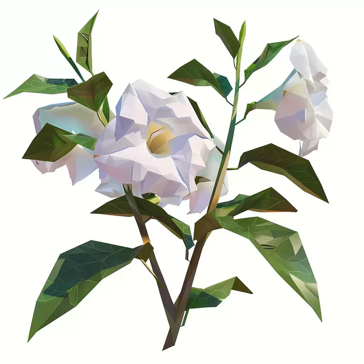 digital art flower flat high resolution