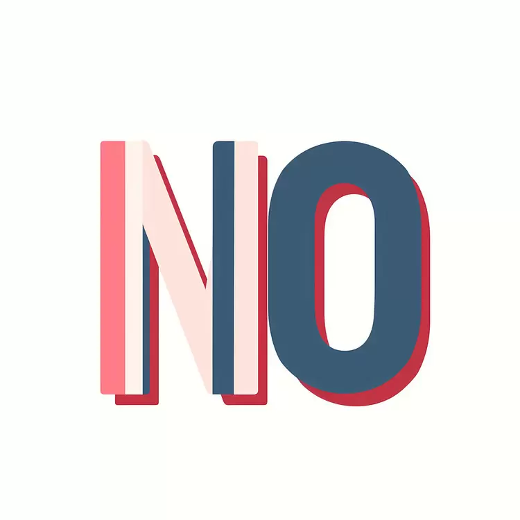 Noperisment Noperismed NO sign Noperismsing