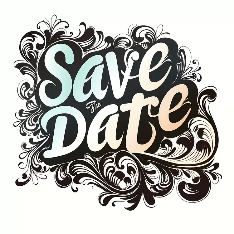 Wedding invitation Customized save the date Custom save the date Hand written save the date