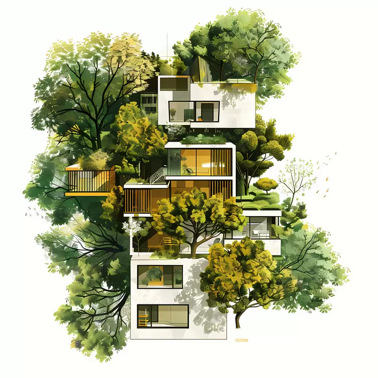 Architecture House Skyscraper Window Nature