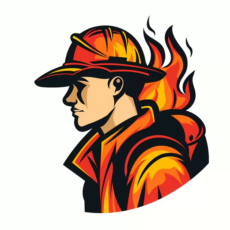 safety measures first aid Wildland firefighter burns helmet