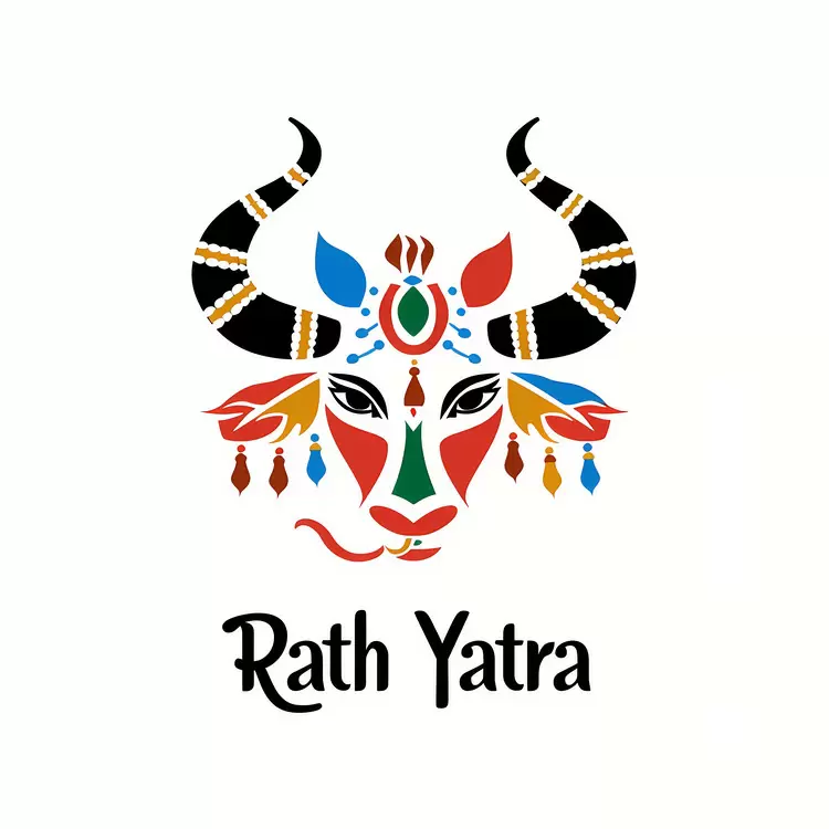 horned creature yatari Rath Yatra animal religious