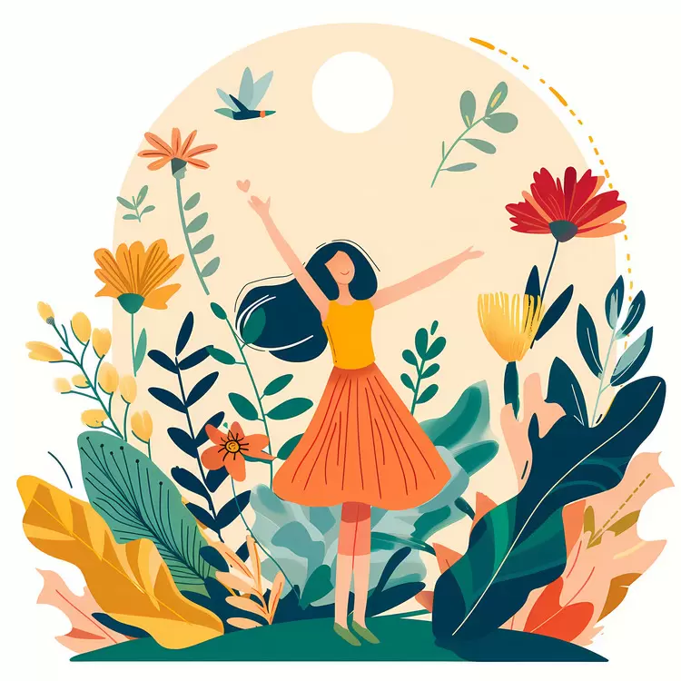 peaceful colors tropical brightness outdoors