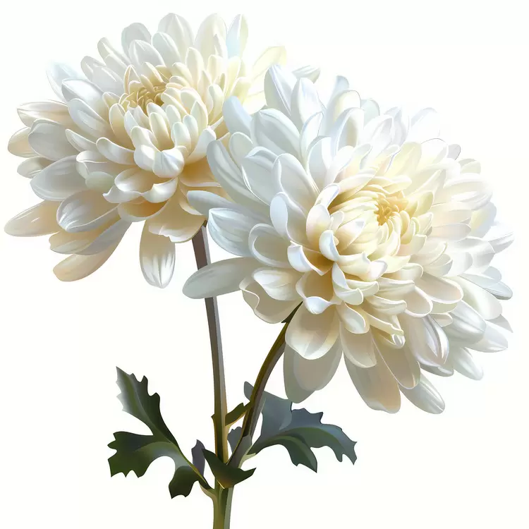 Bouquet Arrangement Fresh flowers White chrysanthemums Nature inspired