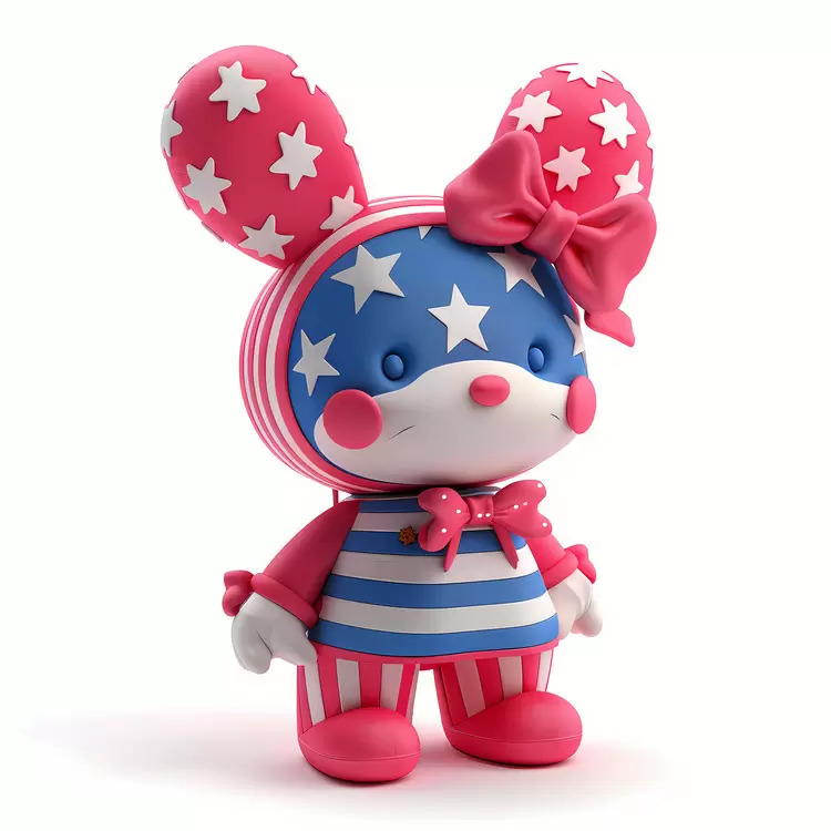 toy patriotic 4th Of July doll teddy bear