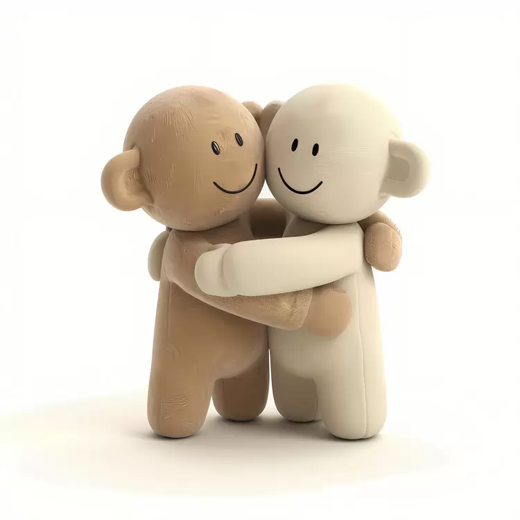 hugging emotional cuddling heartwarming loving