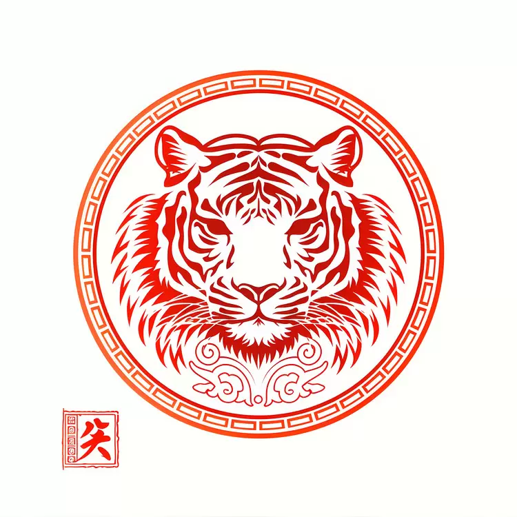 artwork Chinese_Zodiacs graphic tiger