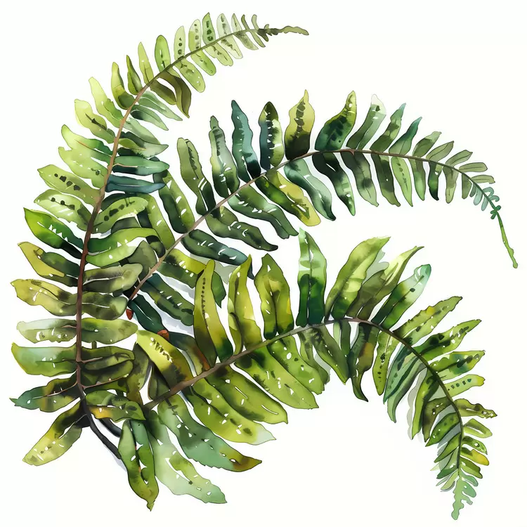 Botanical Art Floral Leaf Tree