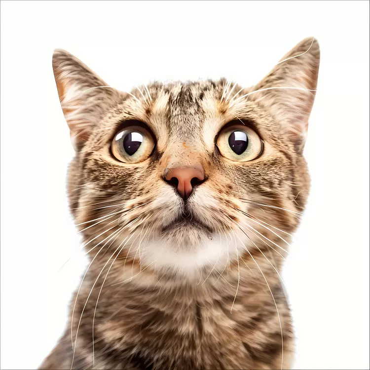 Tiger stripes Expressive eyes Cute Handsome Cat