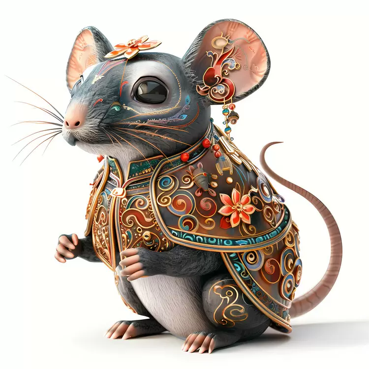 Chinese Zodiacs Vector Artistic Fictional Render