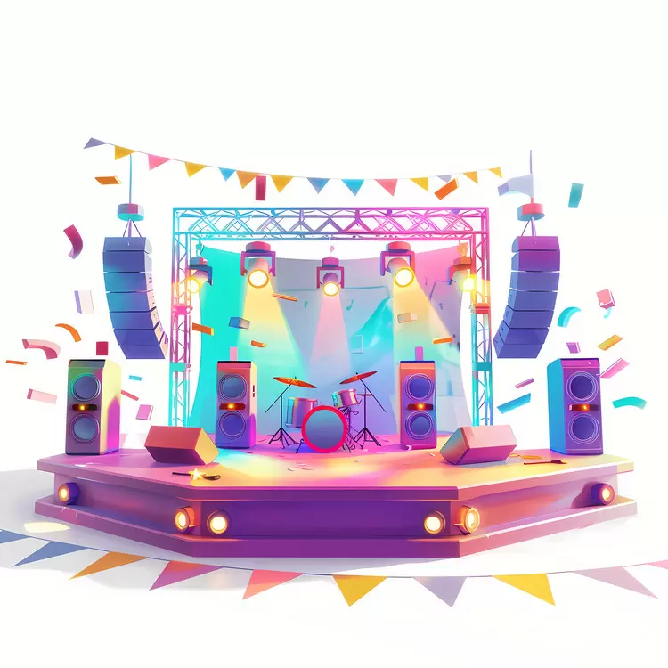 entertainment venue sound equipment party music disco music festival