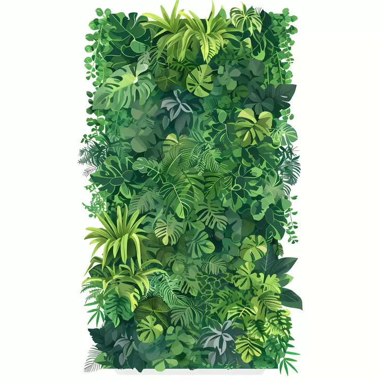 Sustainable living wall Hanging plants wall Plant walls Vertical garden Nature wall
