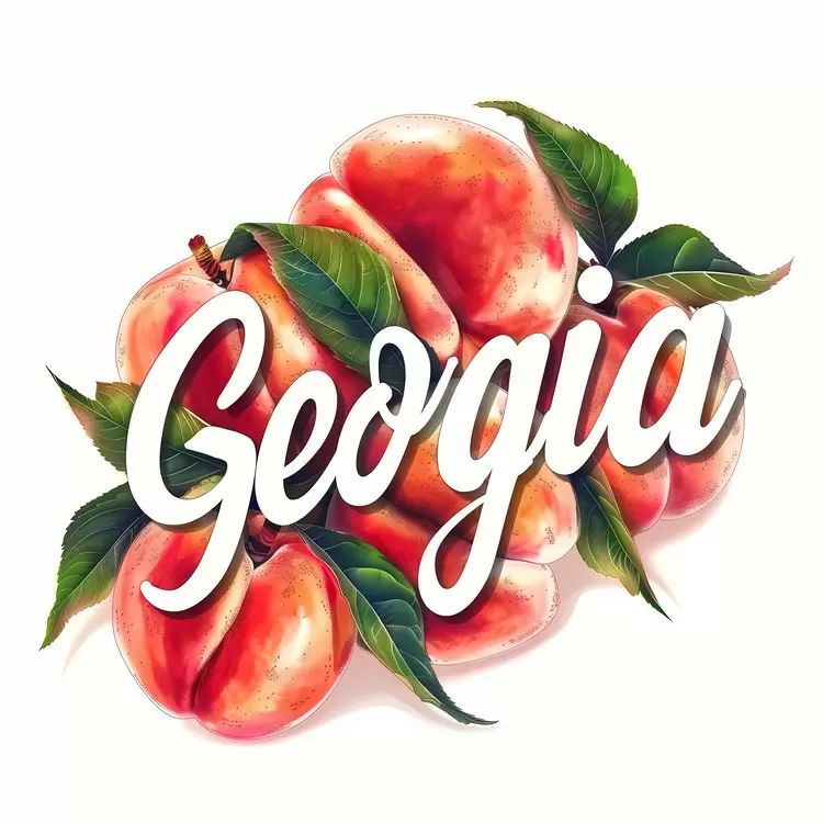 Watercolor Nutritious Peach Fruit Fresh