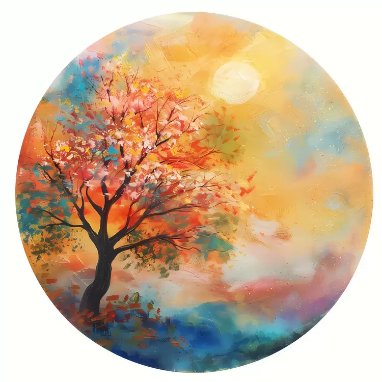 warm outdoor yellow orange sunset