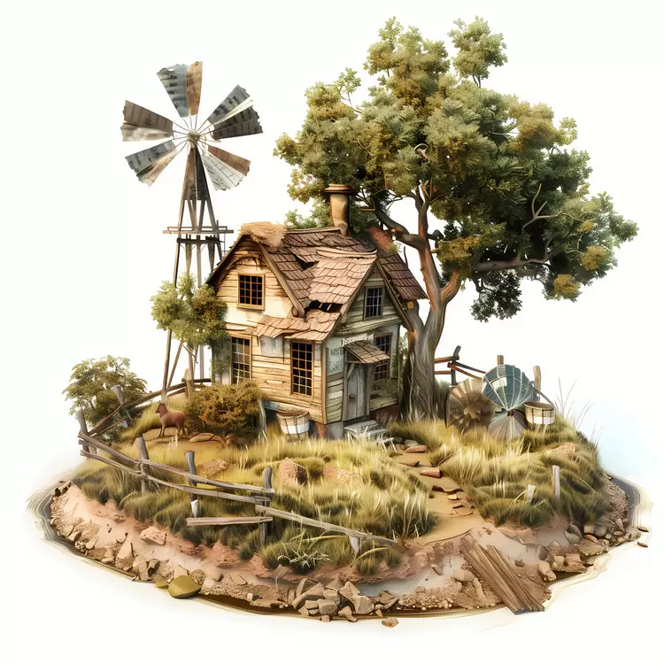 Hollow Grass Classic Wooden Winding