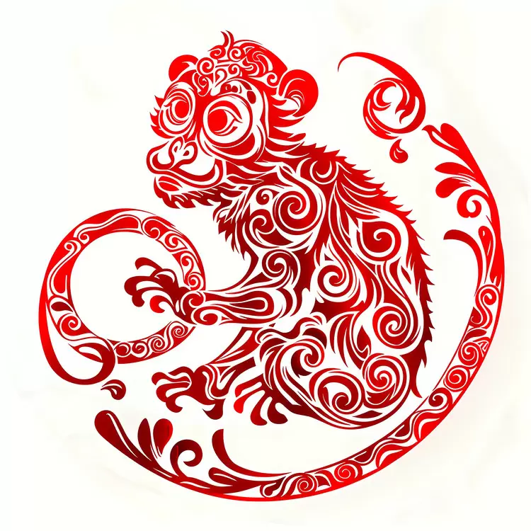 chinese zodiac lucky number monkey on a rope 2016 lucky monkey