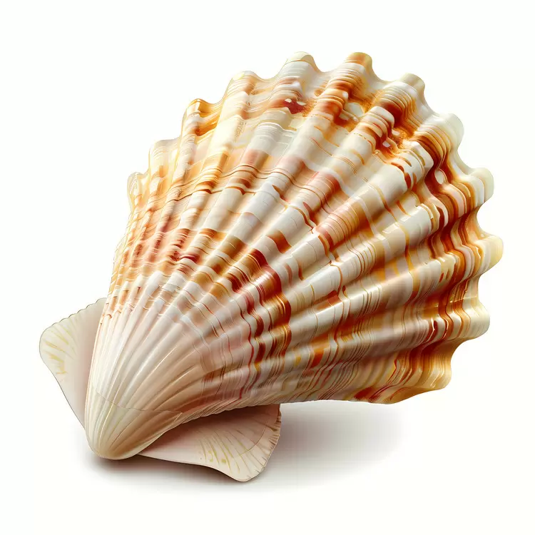 Ocean themed Nature Wavy surface texture Natural object seashell