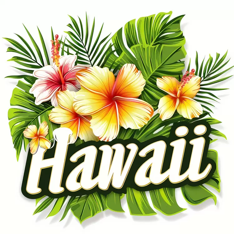 leis flowers hawaiian paradise nature