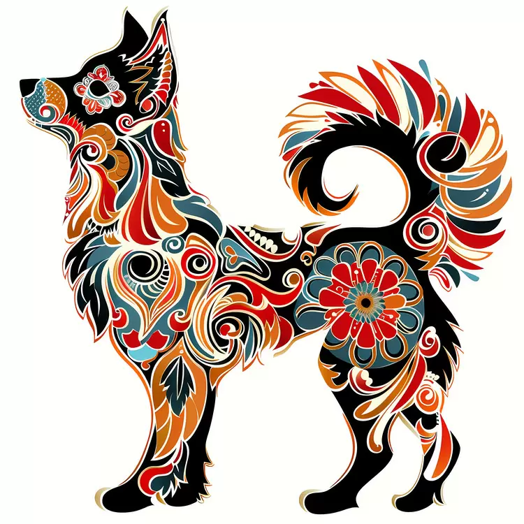 geometric colorful whimsical patterned decorative