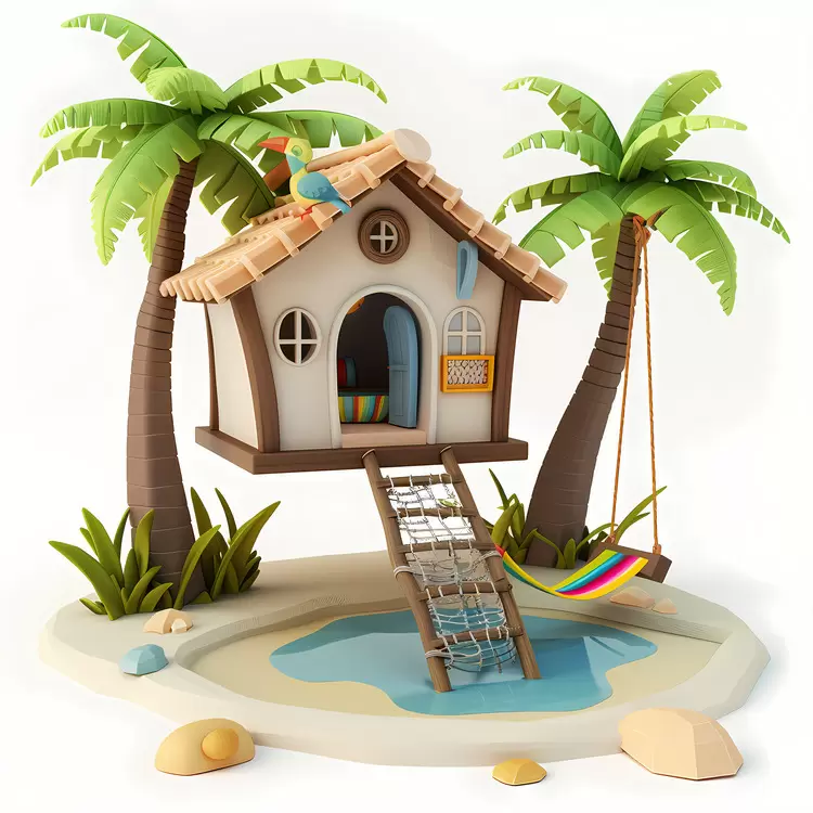 Rope Island Playhouse summer house pavilion