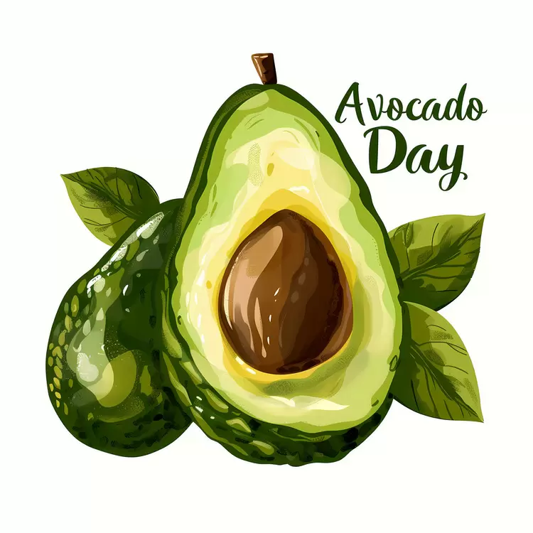 Mature Fruit Shiny Avocado Day Smooth