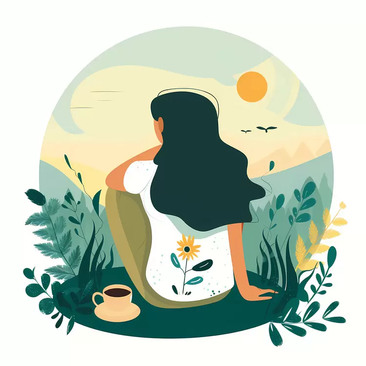 heartfelt deep greenery outdoor silence